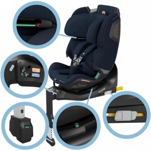 Siège auto emerald 360 pro authentic blue Maxi-cosi