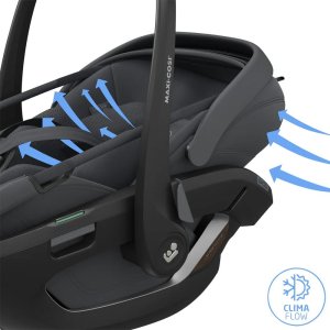 Siège auto coral slide pro moon graphite avec base Maxi-cosi