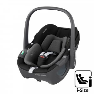 Poussette duo leona² graphite + siège auto pebble 360 essential black + base familyfix 360 Maxi-cosi