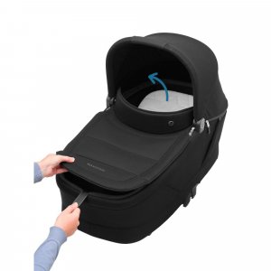 Poussette duo oxford + nacelle sense twillic black Maxi-cosi