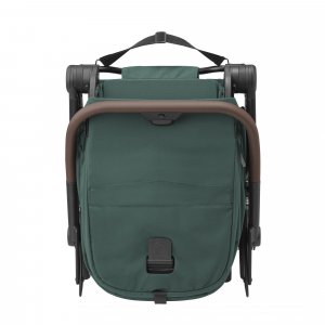 Poussette duo leona² + siège auto pebble 360 essential green Maxi-cosi