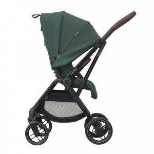 Poussette duo leona² + siège auto pebble 360 essential green Maxi-cosi