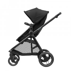 Poussette duo zelia 3 + nacelle essential black Maxi-cosi