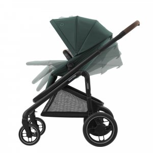 Poussette duo plaza plus essential green Maxi-cosi