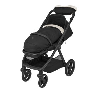 Poussette duo oxford twillic black + siège auto i-size pebble 360 essential black Maxi-cosi