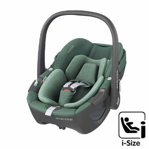 Poussette duo leona 2 + siège auto pebble 360 twillic green Maxi-cosi