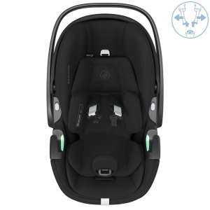 Poussette trio fame + siège auto pebble 360 pro 2 + nacelle fame black Maxi-cosi
