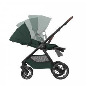 Poussette duo oxford twillic green + siège auto pebble 360 pro2 i-size twillic green Maxi-cosi