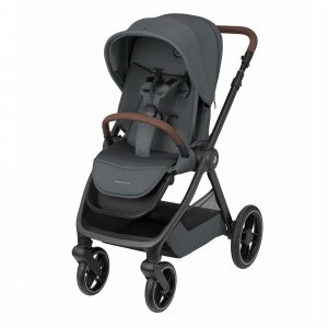 Poussette trio oxford + siège auto pebble 360 pro 2 + nacelle sense twillic graphite + base familyfix 360 pro Maxi-cosi