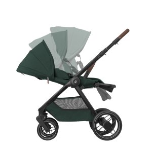 Poussette duo oxford + siège auto pebble 360 twillic green Maxi-cosi