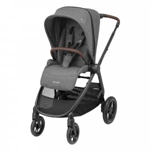 Poussette duo street + siège auto cabriofix i-size select grey Maxi-cosi