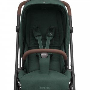 Poussette trio leona 2 + siège auto pebble 360 + nacelle sense green Maxi-cosi
