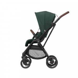 Poussette trio leona 2 + siège auto pebble 360 + nacelle sense green Maxi-cosi