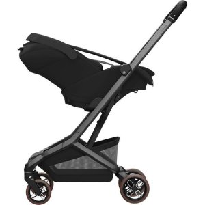 Poussette trio fame cabin + siège auto coral slide pro + base slide pro onyx black Maxi-cosi