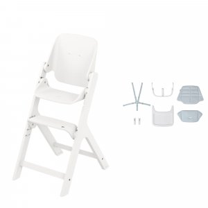 Chaise haute évolutive nesta white + kit enfant Maxi-cosi