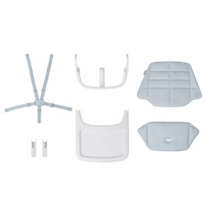 Chaise haute évolutive nesta white + kit enfant Maxi-cosi