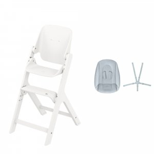 Chaise haute évolutive nesta white + kit nouveau-né Maxi-cosi