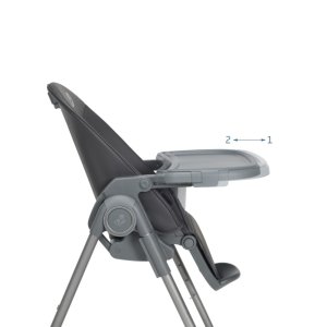 Chaise haute ava 2 - graphite Maxi-cosi