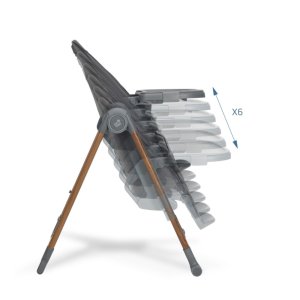Chaise haute ava plus élégance graphite Maxi-cosi