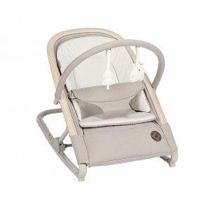 Transat kori beige eco avec arche Maxi-cosi