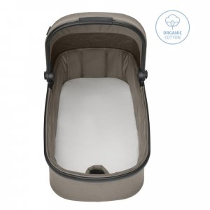 Lot de 2 draps housse pour nacelle - blanc Maxi-cosi