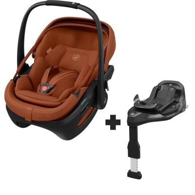 Siège auto coral slide pro copper terra avec base