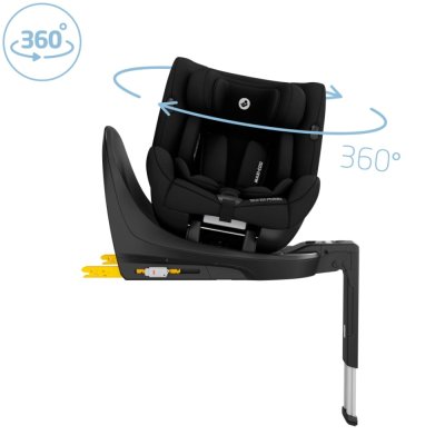 Siege auto mica 360 s comfort - authentic black