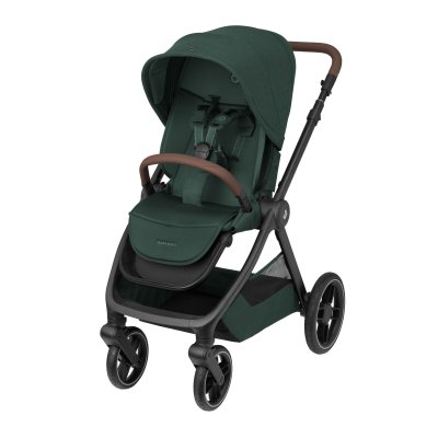 Poussette duo oxford + siège auto pebble 360 twillic green