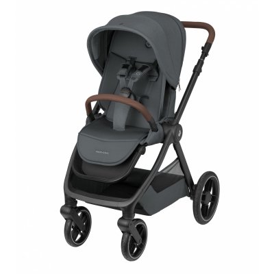 Poussette duo oxford + siège auto pebble 360 pro 2 twillic graphite + base familyfix 360 pro
