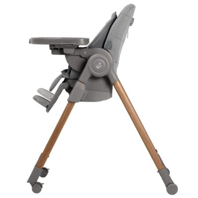 Chaise haute minla plus elegance graphite