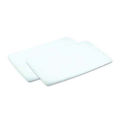 Lot de 2 draps housse nouveau né blanc pour swift