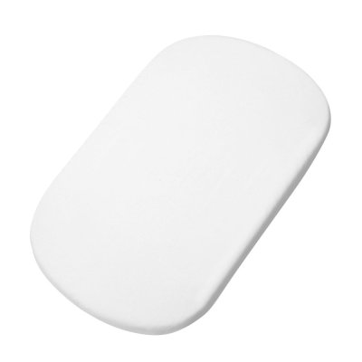 Lot de 2 draps housse pour lit parapluie iris 2 /calao blanc