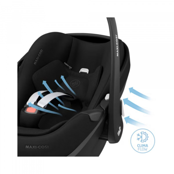 Siège auto pebble 360 pro 2 i-size twillic black Maxi-cosi