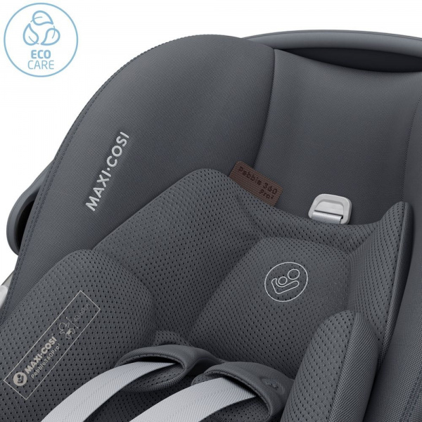 Poussette trio leona 2 + siège auto pebble 360 pro 2 + nacelle sense twillic graphite Maxi-cosi
