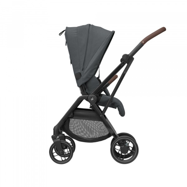 Poussette trio leona 2 + siège auto pebble 360 pro 2 + nacelle sense twillic graphite Maxi-cosi
