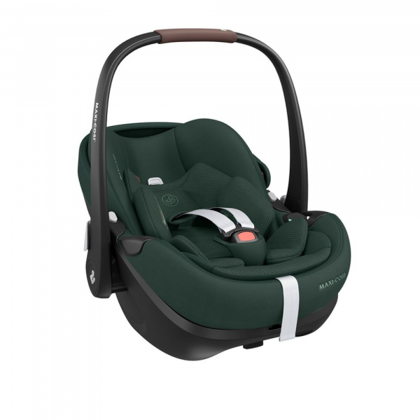Poussette trio leona 2 + siège auto pebble 360 pro 2 + nacelle sense twillic green Maxi-cosi