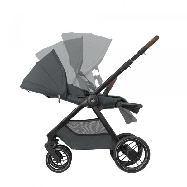 Poussette trio oxford + siège auto pebble 360 pro 2 + nacelle sense twillic graphite Maxi-cosi