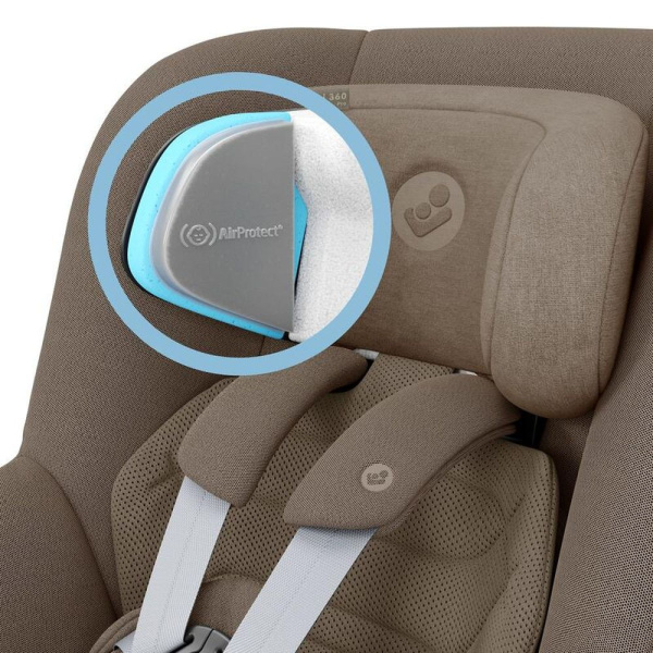 Siège auto pearl 360 pro authentic truffle Maxi-cosi