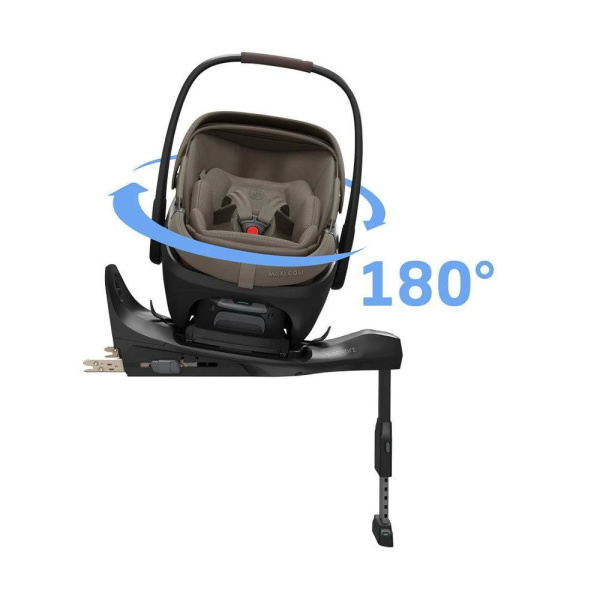 Siège auto coral slide pro oak truffle avec base Maxi-cosi