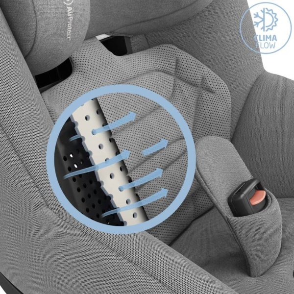 Siège auto pearl 360 pro authentic grey Maxi-cosi