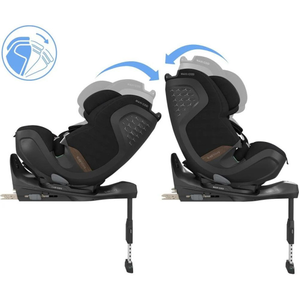 Siège auto pearl xl slide pro authentic black Maxi-cosi