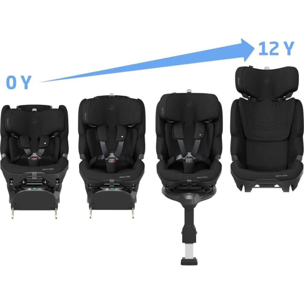 Siège auto pearl xl slide pro authentic black Maxi-cosi