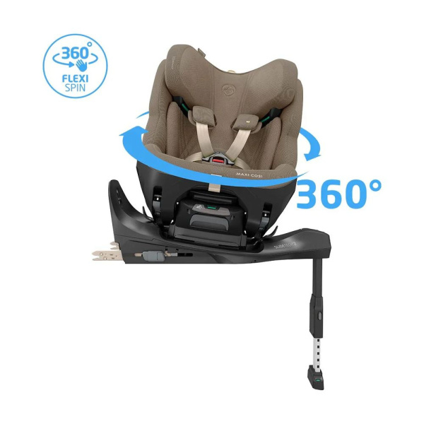 Siège auto pearl xl slide pro authentic truffle Maxi-cosi