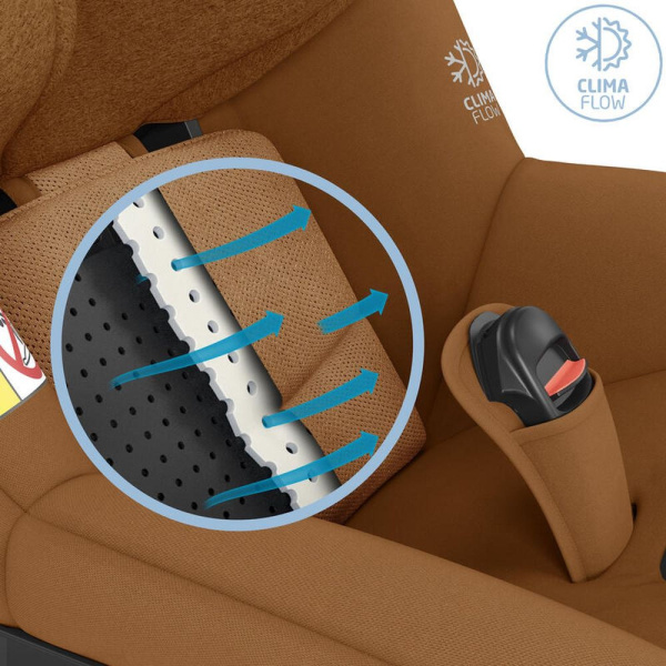 Siège auto mica pro eco i-size authentic cognac Maxi-cosi