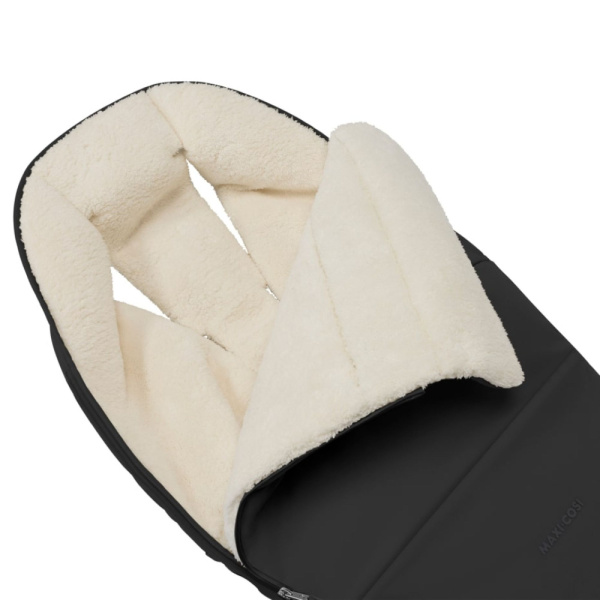 Chancelière poussette hiver 2 en 1 noir Maxi-cosi