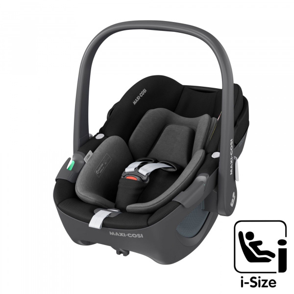 Poussette duo leona² graphite + siège auto pebble 360 essential black + base familyfix 360 Maxi-cosi