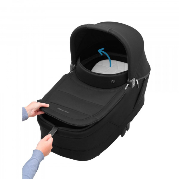 Poussette duo oxford + nacelle sense twillic black Maxi-cosi
