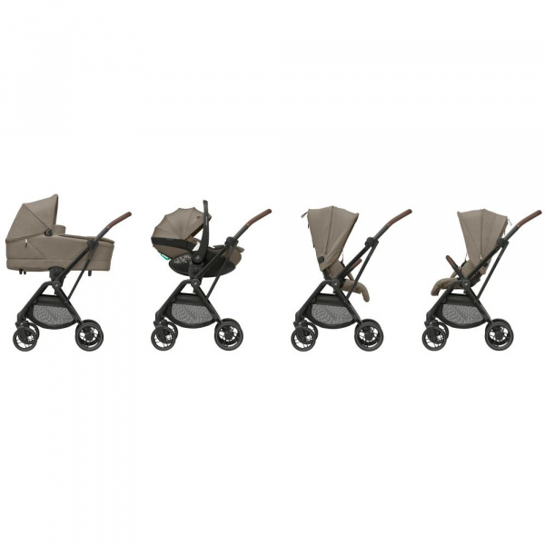 Poussette leona² twillic truffle Maxi-cosi