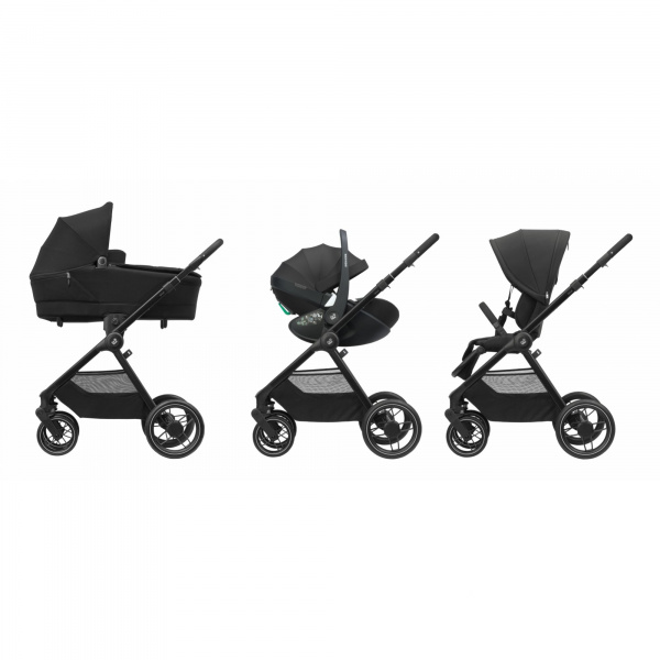 Poussette oxford twillic black Maxi-cosi