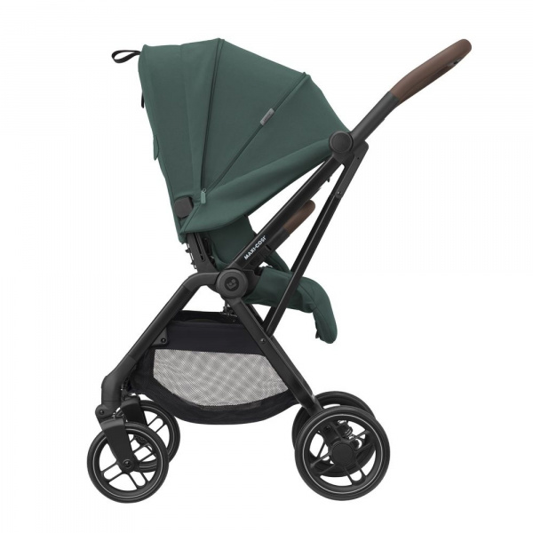 Poussette duo leona² + siège auto pebble 360 essential green Maxi-cosi